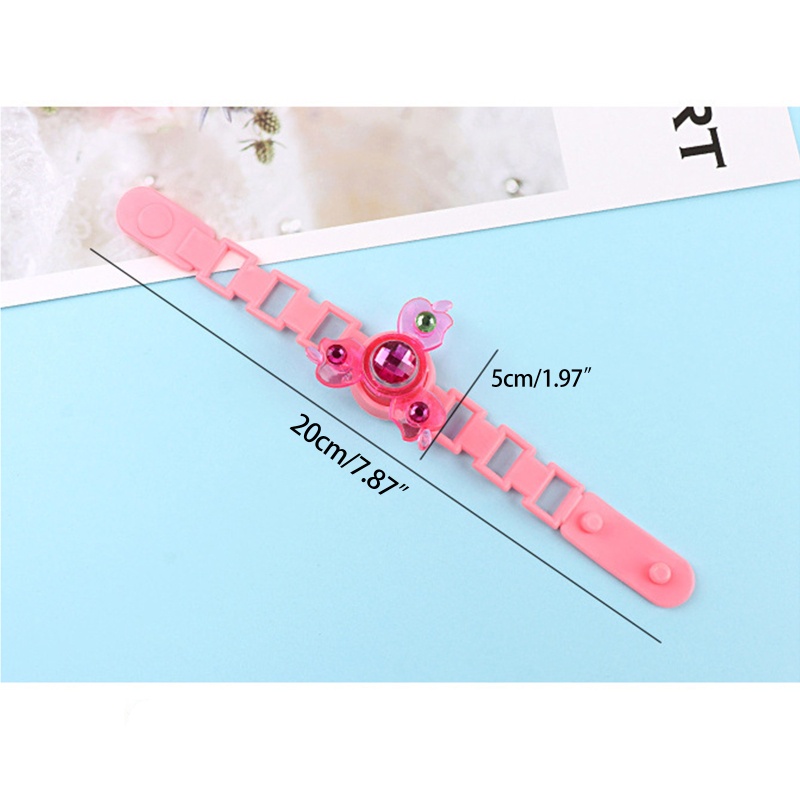 Mary Light Up Watch Wrist Band Untuk Pesta Anak Cosplay Kain Accs Fidget Flashing Spinner LED Band Malam Mainan Untuk Kidd