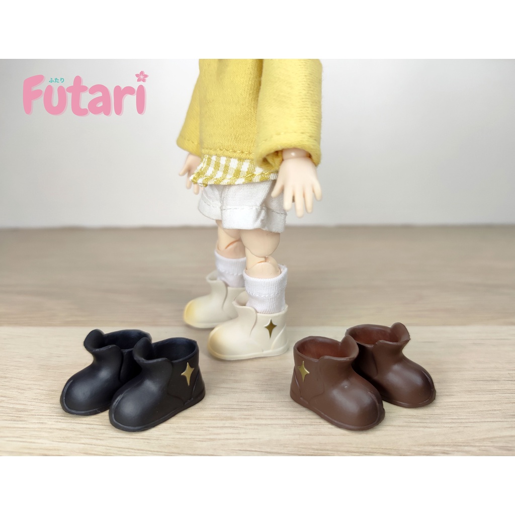 Sepatu Nendoroid / YMY / OB 11 Doll - Rain Boots