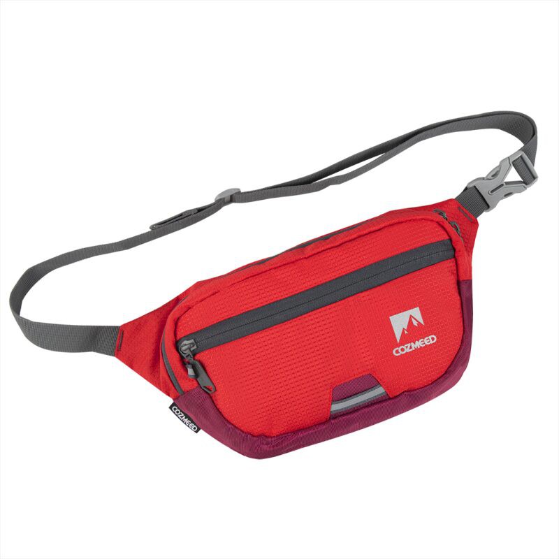 Tas Pinggang Cozmeed Waistbag Trickle Merah