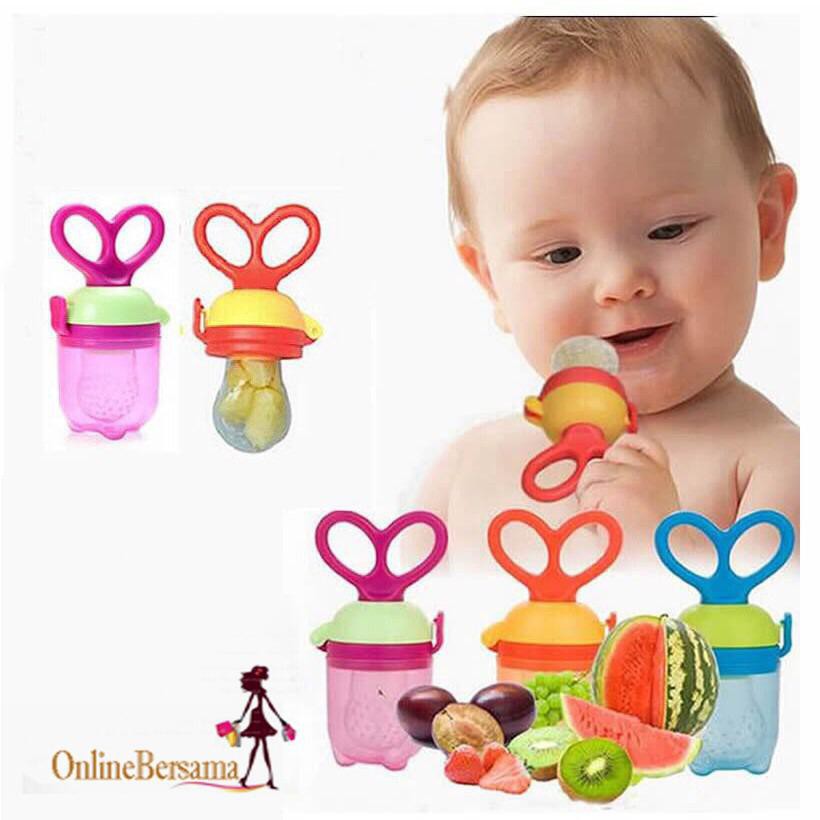 OB Empeng bayi ,DOT BUAH BAYI food feeder ,empeng buah dengan krincingan-4