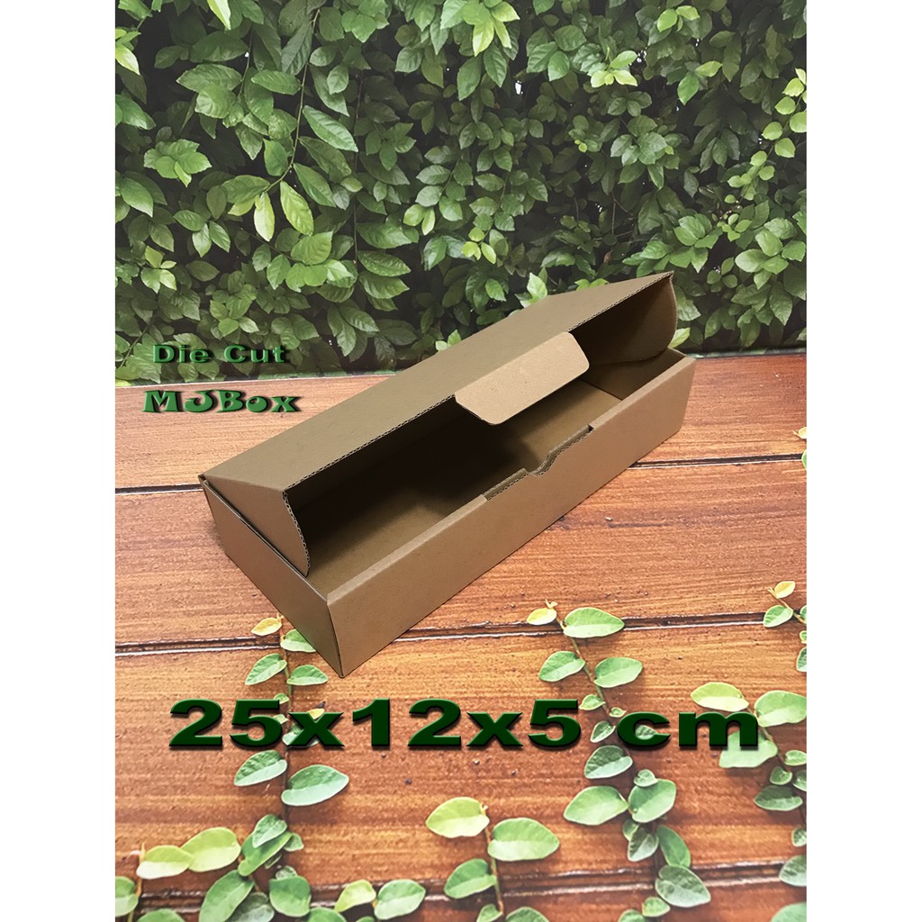 

KARDUS UK. 25x12x5 CM....DIE CUT KOTAK KARTON UNTUK PACKING AKSESORIS - DLL - MODEL BOX PIZZA