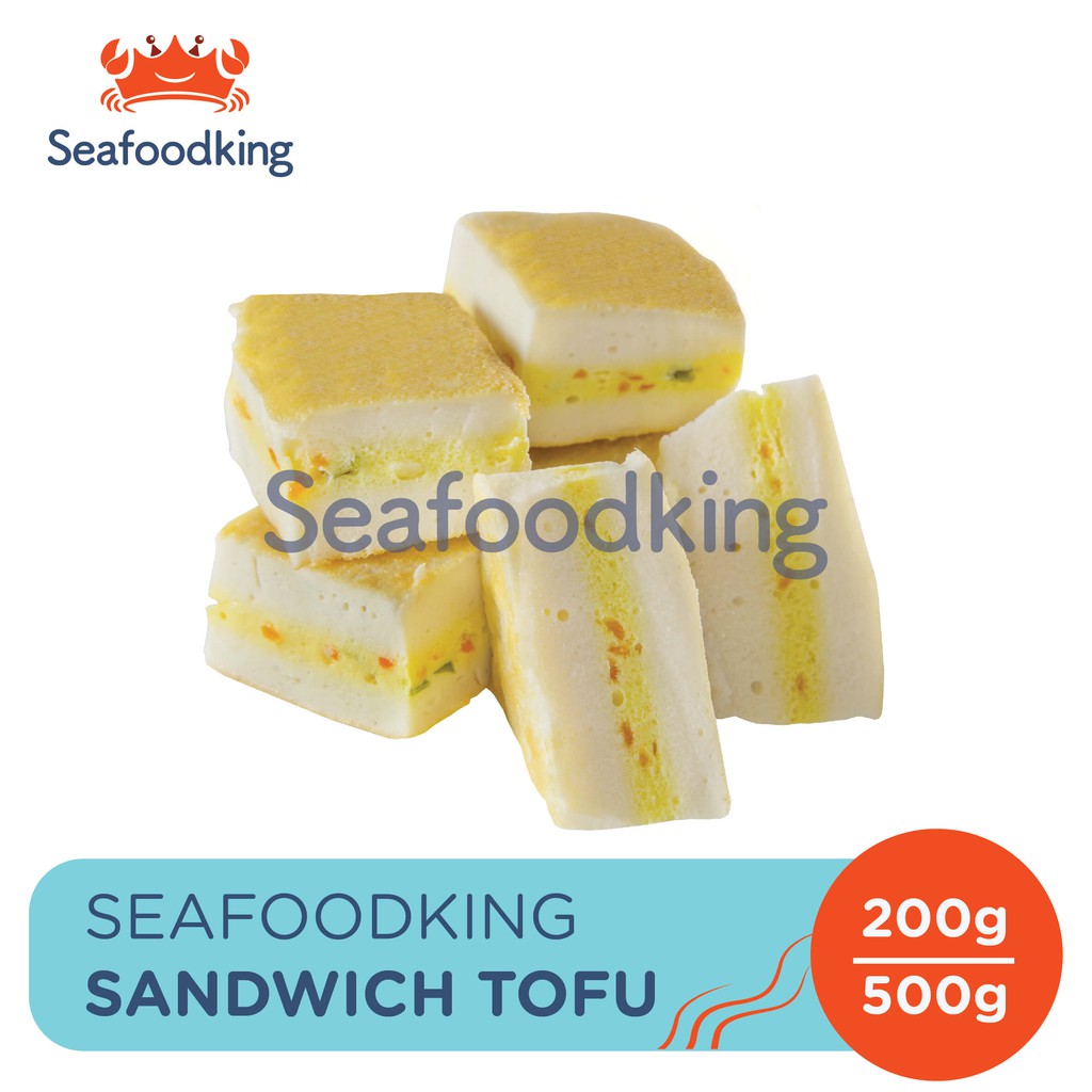 

Sandwich Tofu Seafoodking (Bakso Ikan Lapis Tahu)