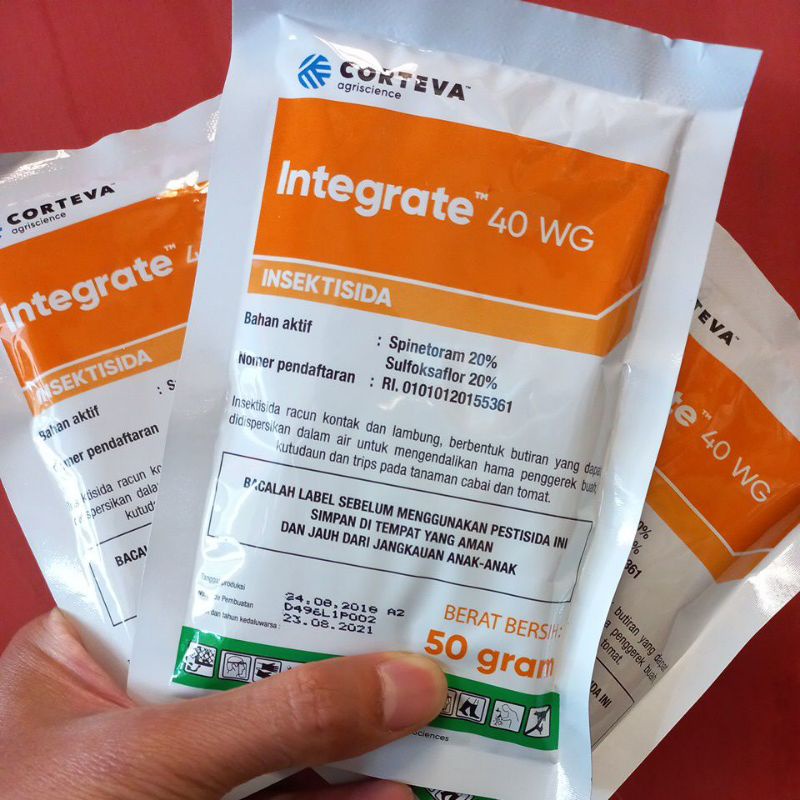 Integrate 40WG 50gr Insektisida Segala Macam Hama Ulat Dan Kutu Daun