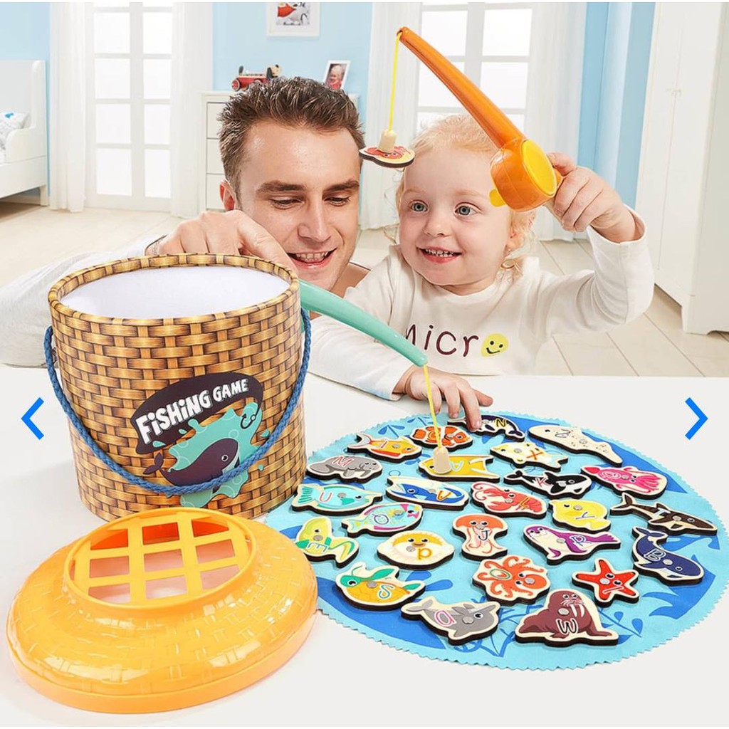 Mainan Anak Top Bright Magnetic Fishing