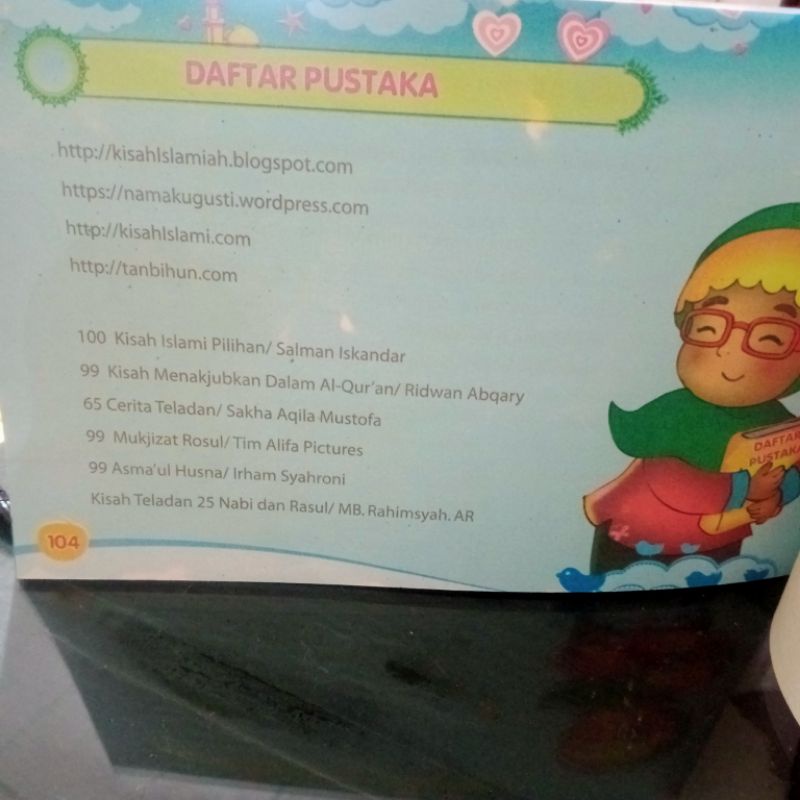 buku 99 mengenal kisah kisah teladan 104 halaman (16×24.5cm)