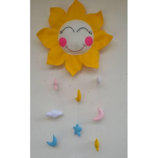 Hiasan dinding/gantungan bunga matahari