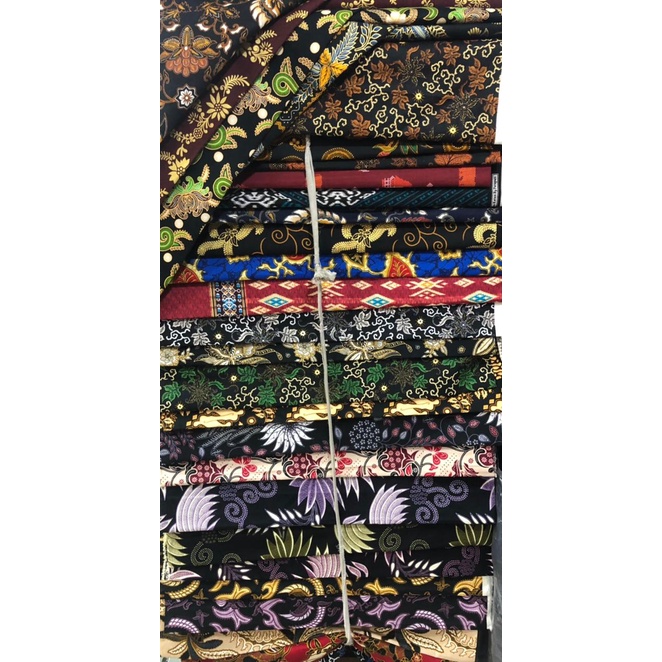 Bakal Kain Batik Cotton Halus Premium