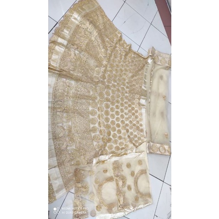 Baju India Lehenga Masih Bahan Baju Adat Pengantin India Model Mewah