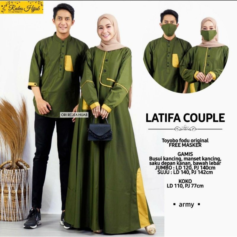 Latifa couple set