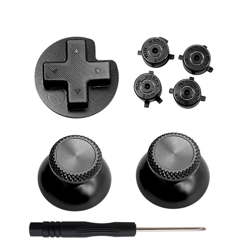 Btsg 1set Stik Jempol Joystick Butons Anolog Metal Untuk Controller Switch Pro