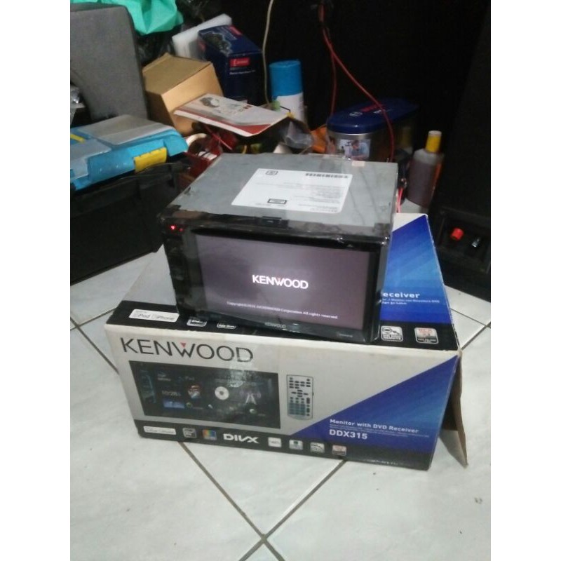 Doubledin headunit Kenwood DDX 316