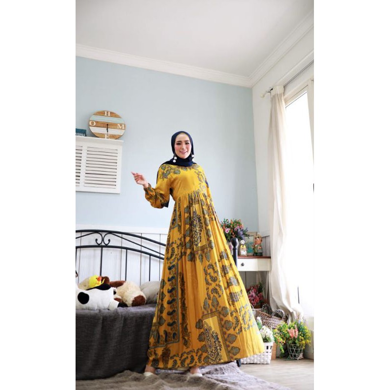 Dress muslim Maxy Rayon