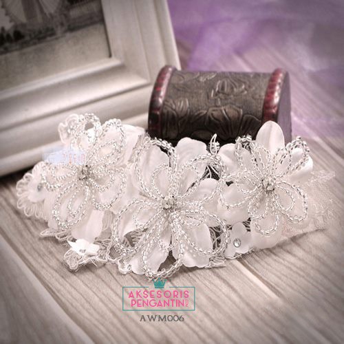 [SIAP KIRIM] TIARA PENGANTIN AKSESORIS WEDDING HEADPIECE HAIRBAND AWM006