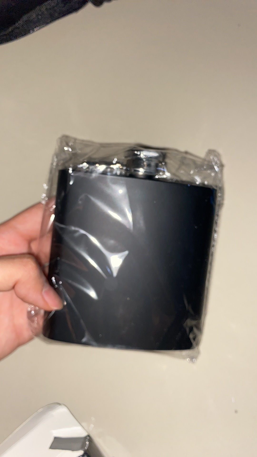 Botol Minum Hip Flask Bahan Stainless Steel Matte Ukuran Saku 6 Oz Untuk Alkohol / Whiskey