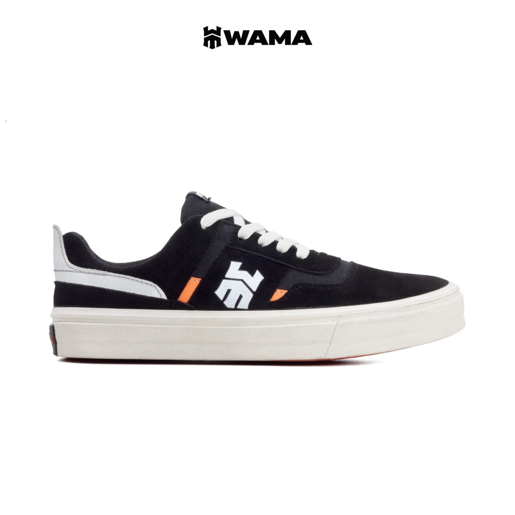 WAMA GAXIN BLACK 39-43 Sepatu Sneakers Pria SEPATU SKATEBOARD BMX olahraga lari main sepatu vulcanized SEPATU BRAND LOKAL WALLACE MAXIMUM-7