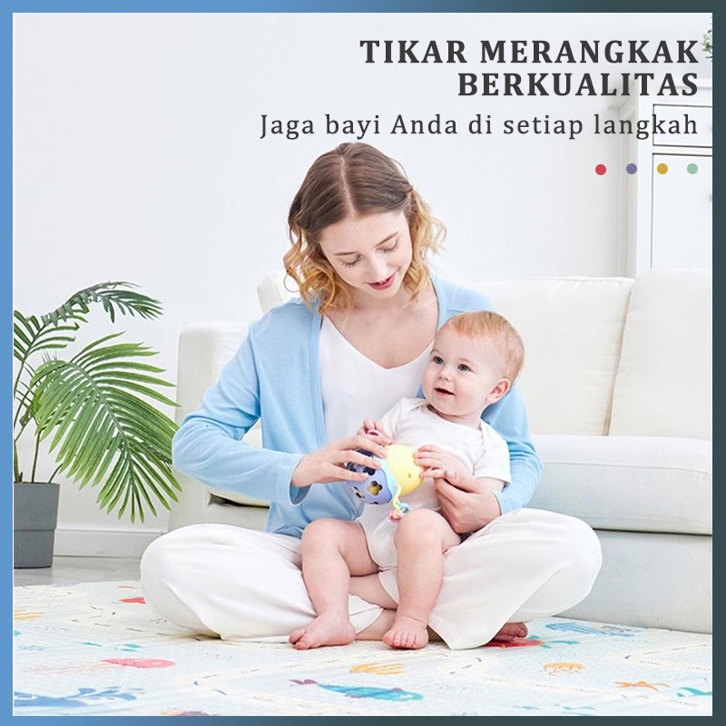 Playmat Lipat karpet bayi Playmat Bayi 180x200 cm Matras Bayi Playmat Foam Lipat