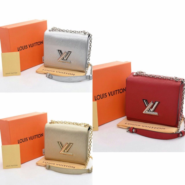 LV TWIST LOCK BAG COMPLETE WITH BOX SEPREM AUTHENTIC