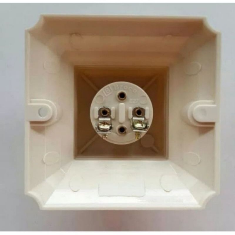 Plafon/Fiting Segi Broco Fiting Lampu Broco