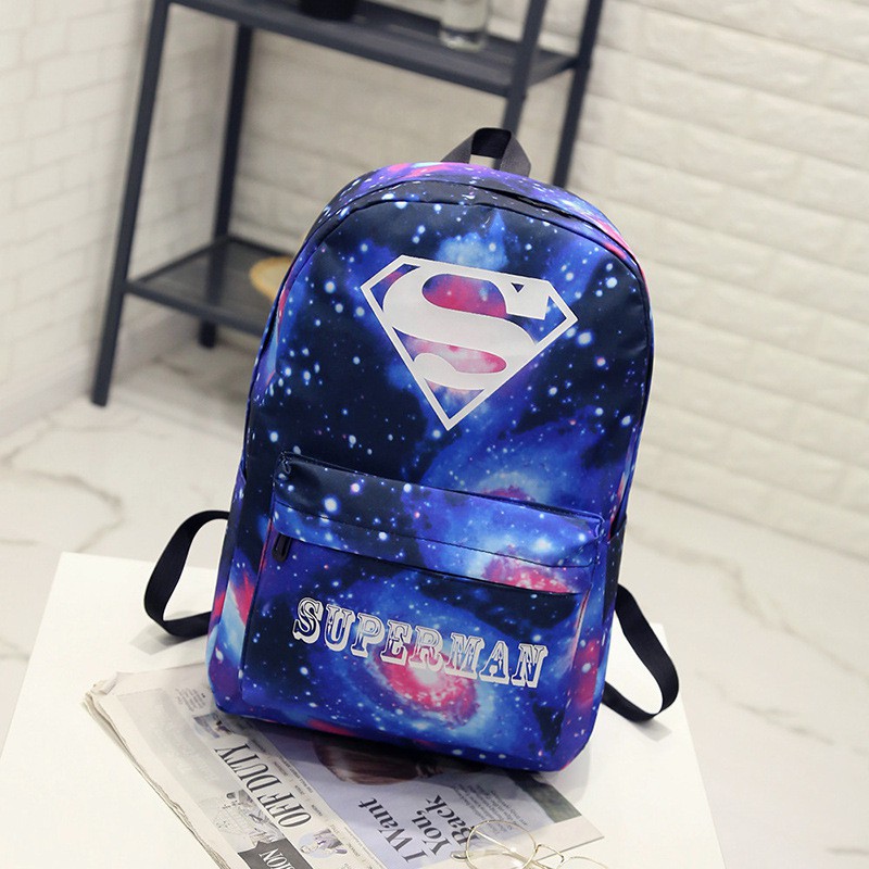 JX 841 RANSEL IMPORT UNISEX MOTIF ANIME DAN SUPERHERO