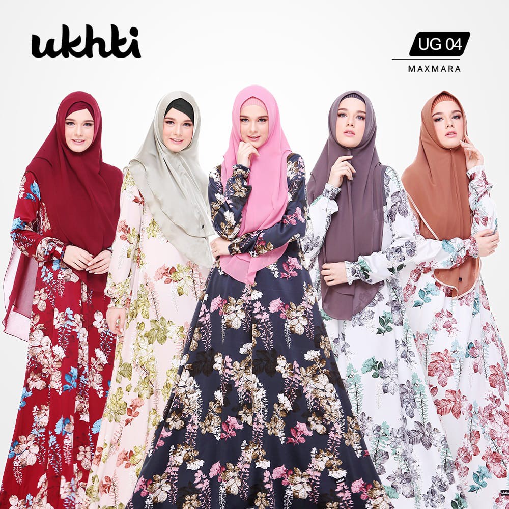Gamis Ukhti UG 04 Gamis Syari Best Seller Gamis Busui