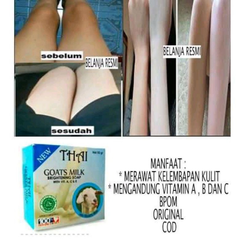 Thai goats milk soap