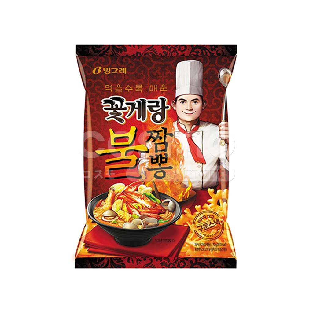 

Binggrae Crab Chips Jjampong 70 gr