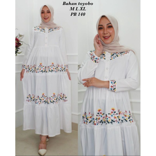 Gamis ridd premium original / Gamis dewasa / Baju gamis wanita / Fashion muslim terbaru / Gamis toyo
