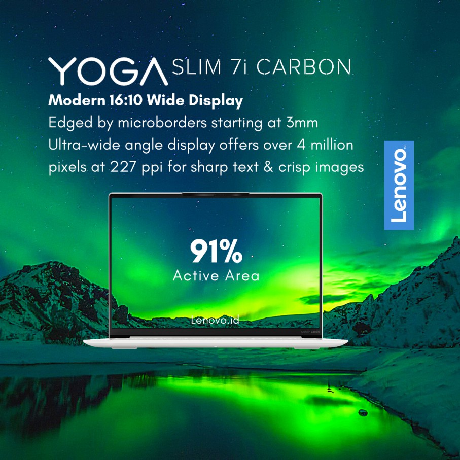 PROMO MURAH 2.2 FLASH SALE HOT    Lenovo Yoga Slim 7i Carbon 2YID Intel Evo i5 1135G7 8GB 512GB SSD