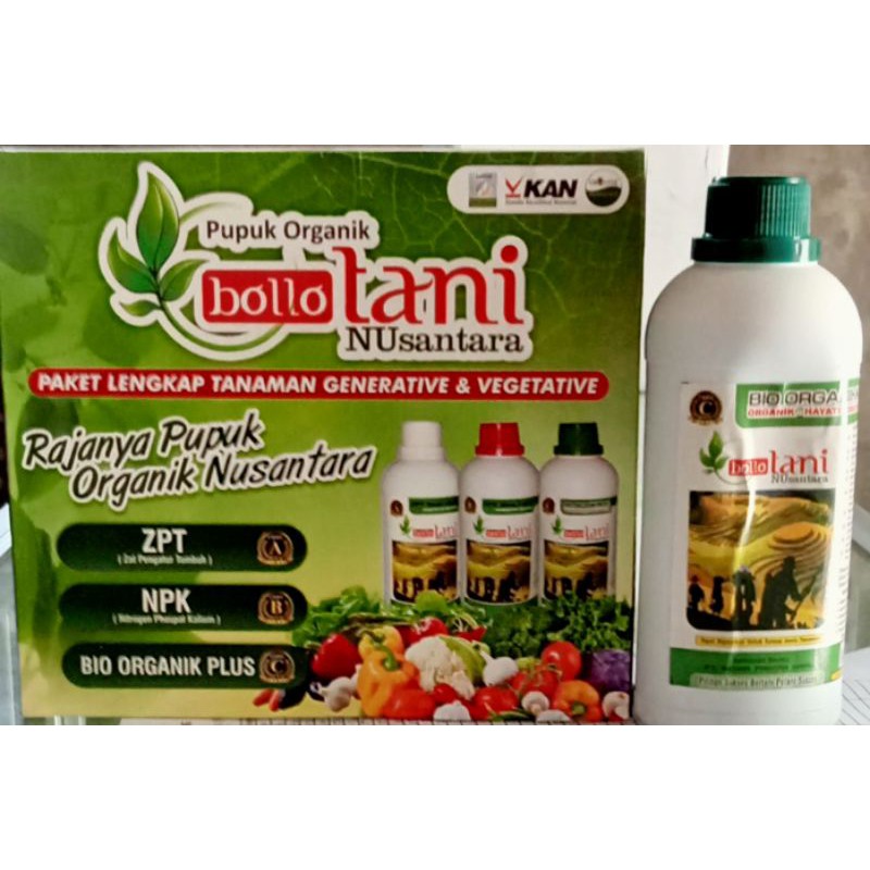 Pupuk Bolo Tani "Bio Organik plus", 500 ml