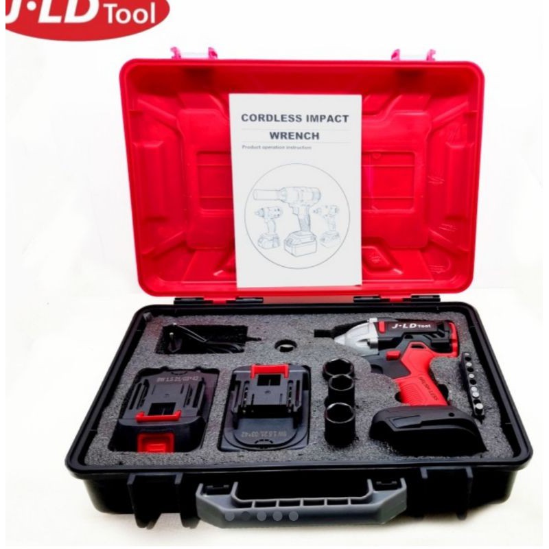 CORDLESS IMPACT DRILL JLD 48 VOLT BUKA BAUT IMPACT WRENCH