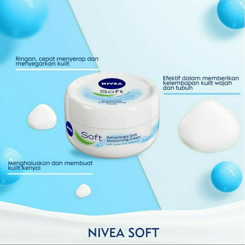 NIVEA SOFT MOISTURIZING CREAM