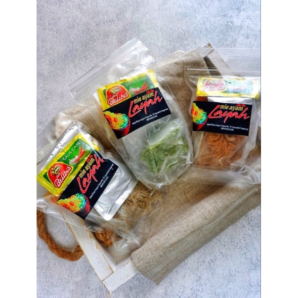

mie ayam "Layah" frozen