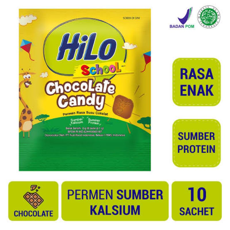 

Hilo School Chocolate Candy 8gr