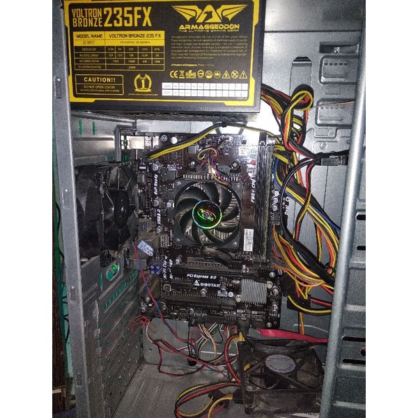 KOMPUTER PC OFFICE RINGAN AMD A6 6400 RAM 4GB 64GB SSD WIN10