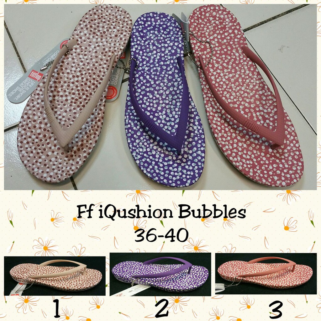 Sandal Fitflop iQushion Bubbles Sandal Jepit Wanita