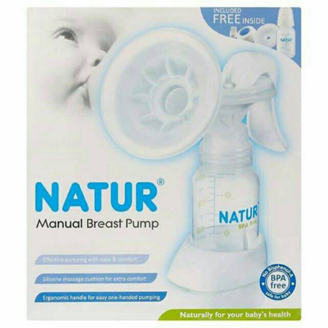 Manual Breast Pump Natur/ Pompa Asi Natur
