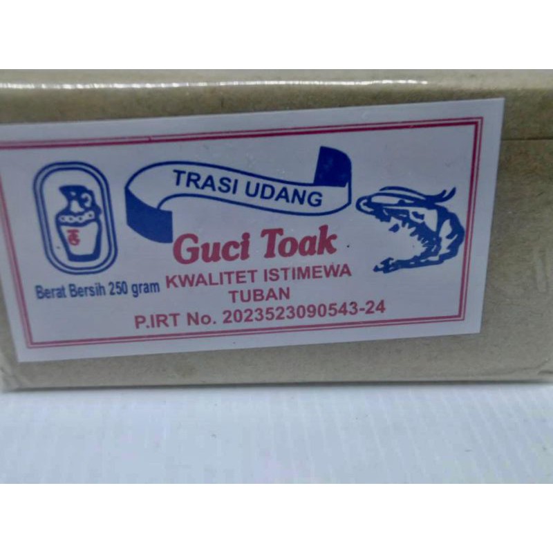 

Terasi Udang Guci Toak Tuban