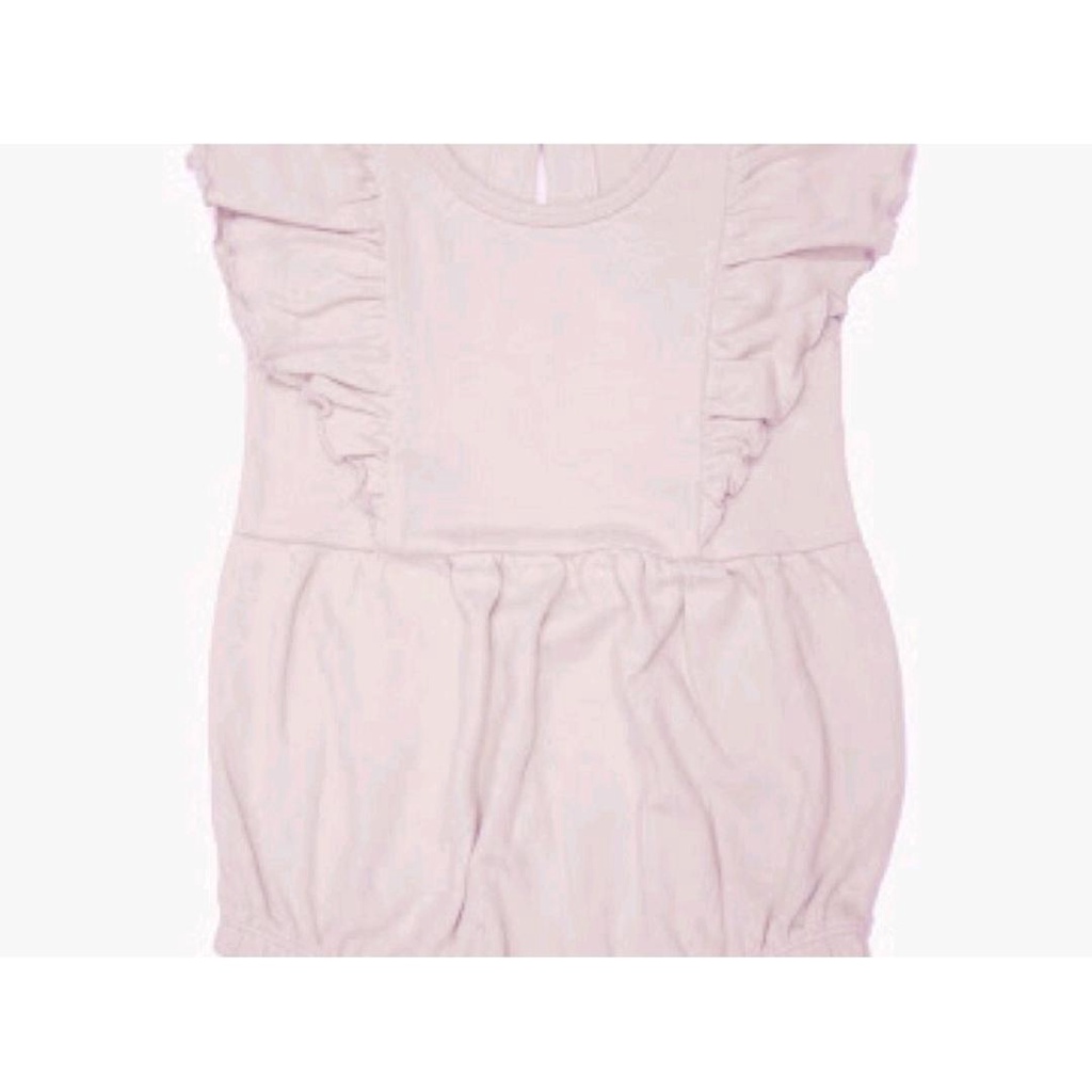 COTTON CUB RUFFLE ROMPER / ROMPER / JUMPER / FASHION