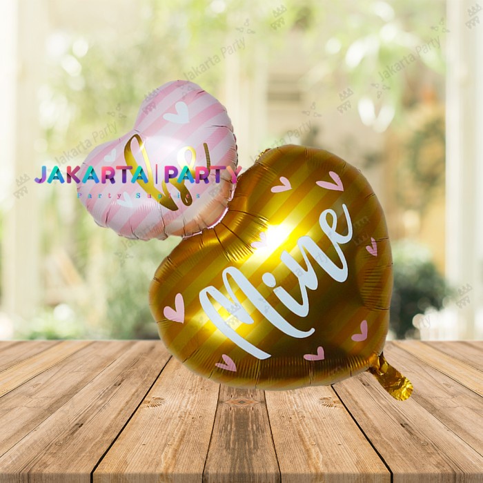 Balon Foil love Be Mine JUMBO / Balon Love Be Mine / Balon Be Mine