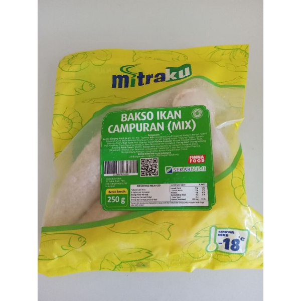 

Mitraku Bakso Aneka Mix 250gr