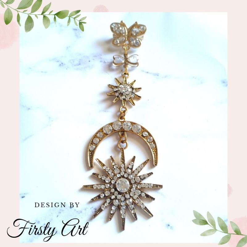 READY STOCK bros dagu import bros bulan bintang bros bulan sabit bros pesta bros panjang unik murah