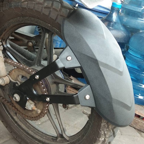 MudGuard Mud Guard Spakbor Motor Universal CBR Ninja Custom Aerox Mudguard Motor Belakang Besi