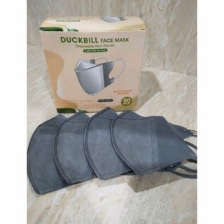 MASKER DUCKBILL ABU ABU DEWASA ISI 50 PCS PREMIUM QUALITY