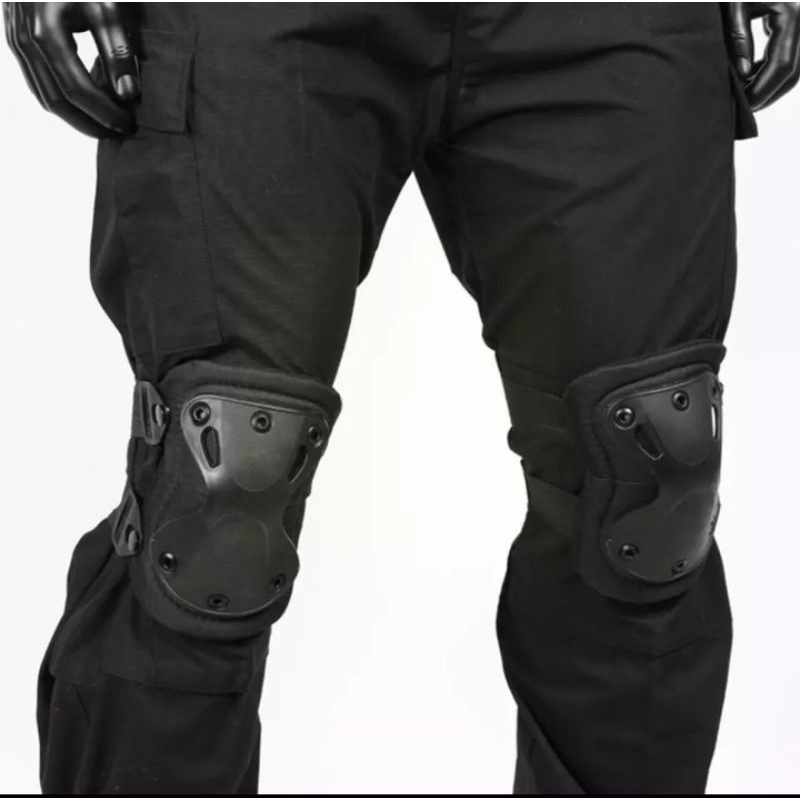 dekker tactical / kneeped set army 4pcs pelindung lutut dan siku