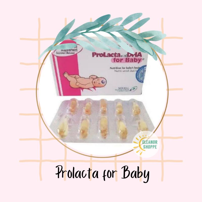 Vitamin Prolacta Baby / Mother Suplemen DHA Otak