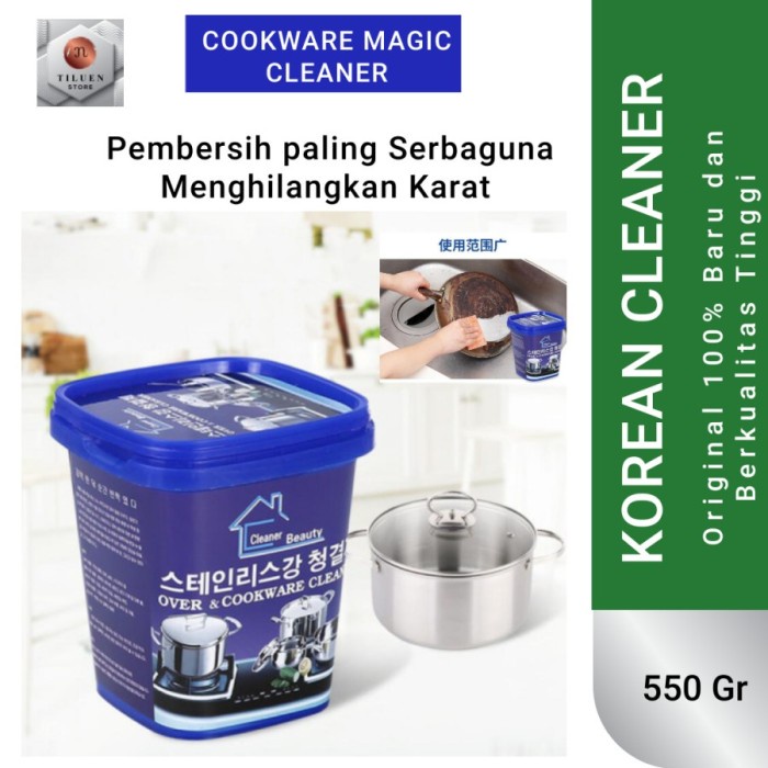 Pembersih Panci Korean Cleaner Penghilang Gosong Noda Panci Cookware