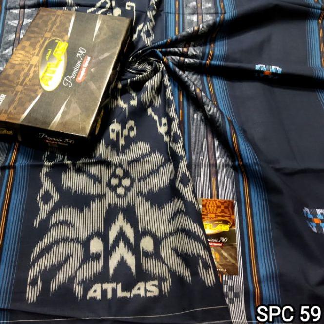 SALESARUNG ATLAS PREMIUM SONGKET SPECIAL 790 SILVER|SQ6