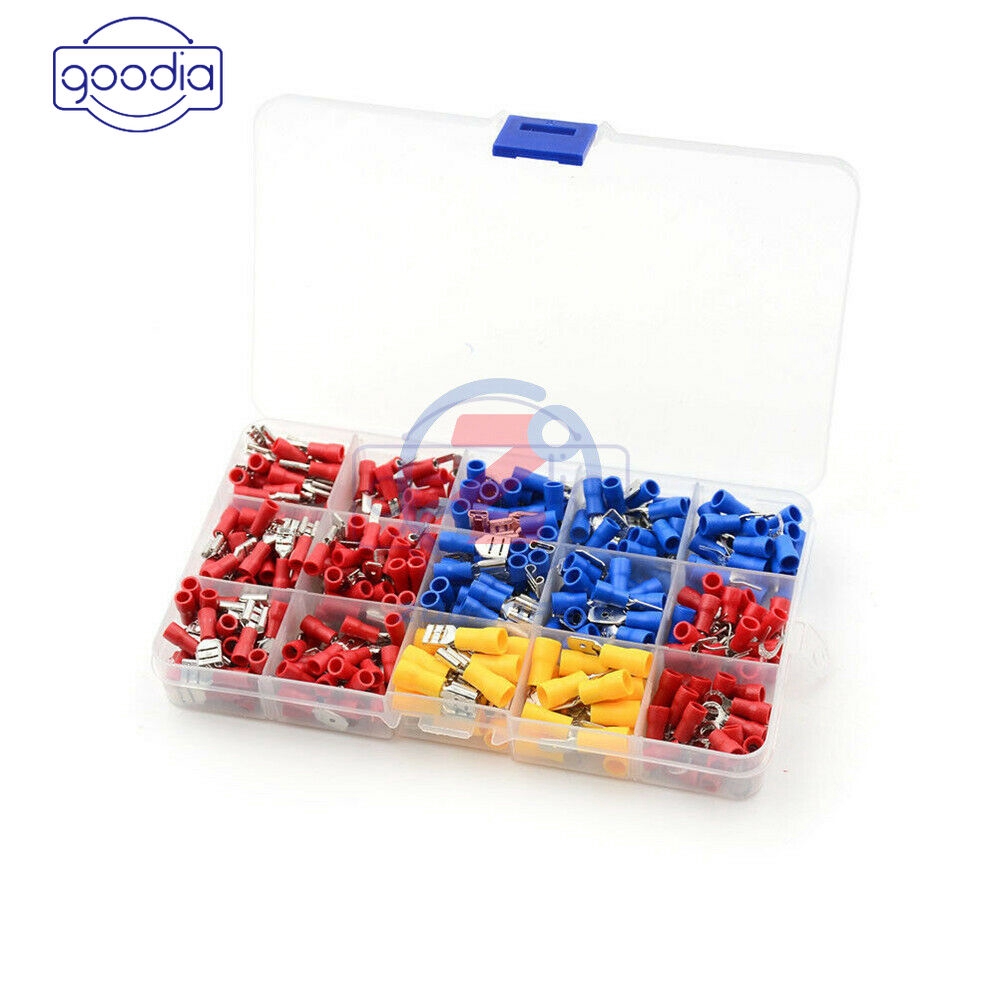 [IN STOCK/COD] 280PCS Assorted Crimp Spade Terminal Insulated Electrical Wire Connector Kit Set