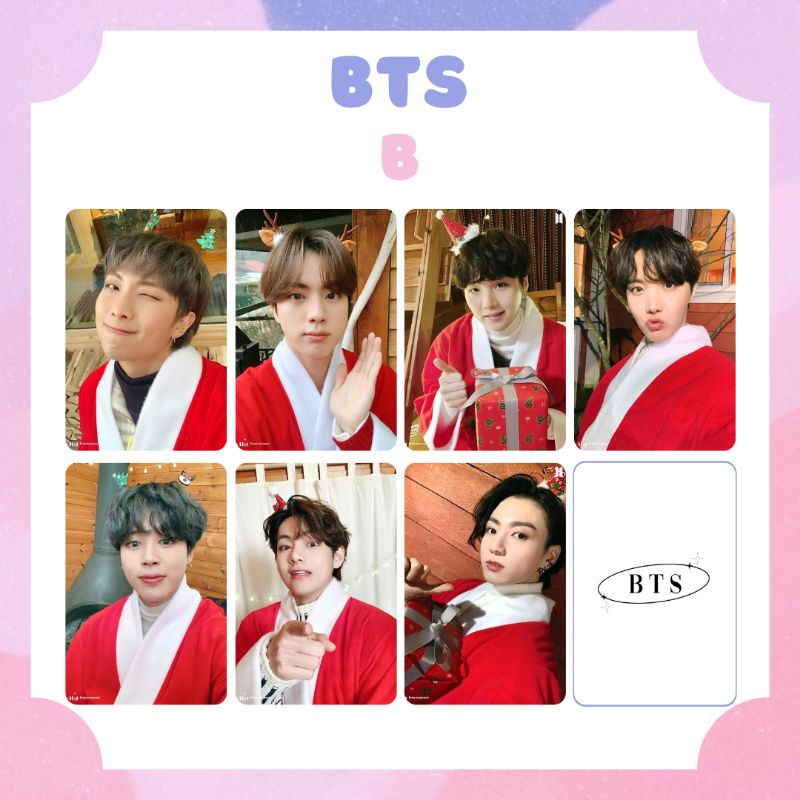 [BTS] PHOTOCARD BTS SELCA NAMJOON JIN SUGA JHOPE JIMIN TAEHYUNG JUNGKOOK ‼️ BACA DESKRIPSI ‼️