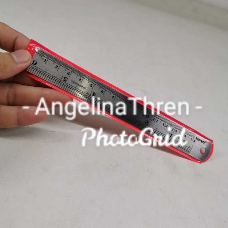 

Penggaris besi joyko stainless steel 15cm
